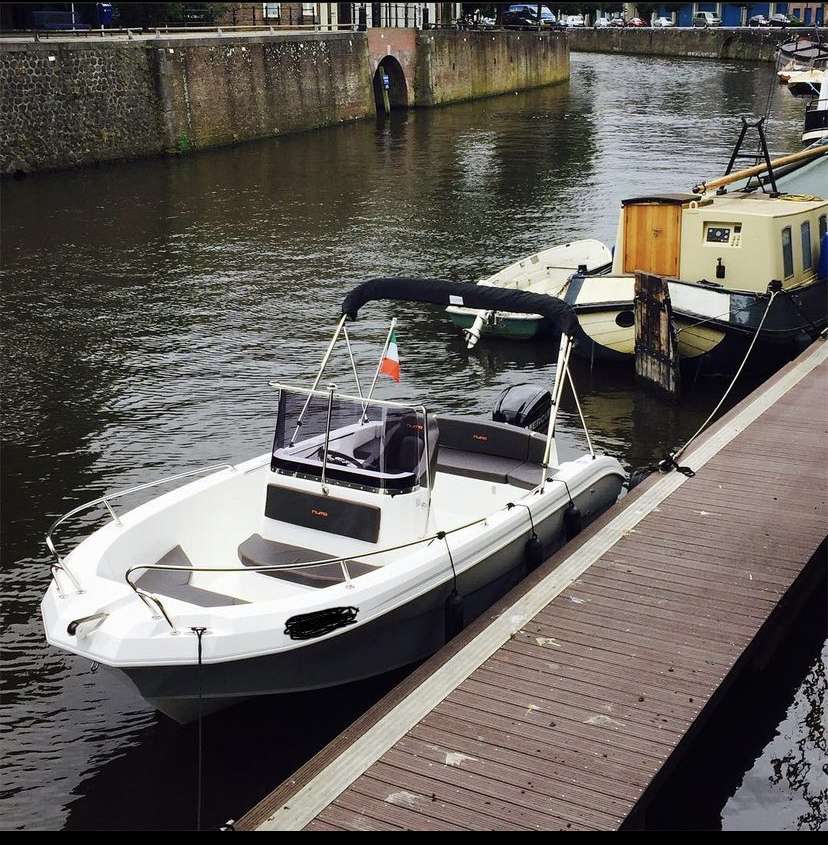 Stijlvolle rondvaart boot @ Rotterdam