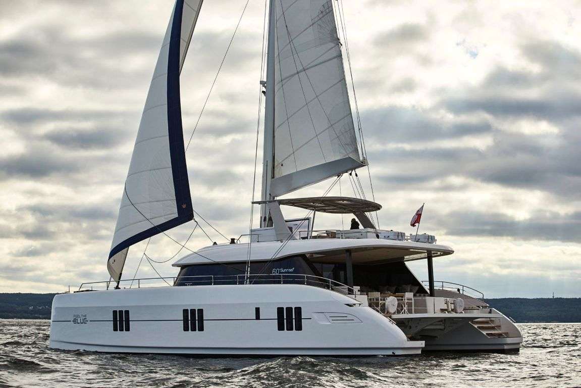 Explore the beauty of Split in this spacious Sunreef 60