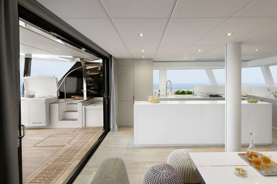 Explore the beauty of Split in this spacious Sunreef 60