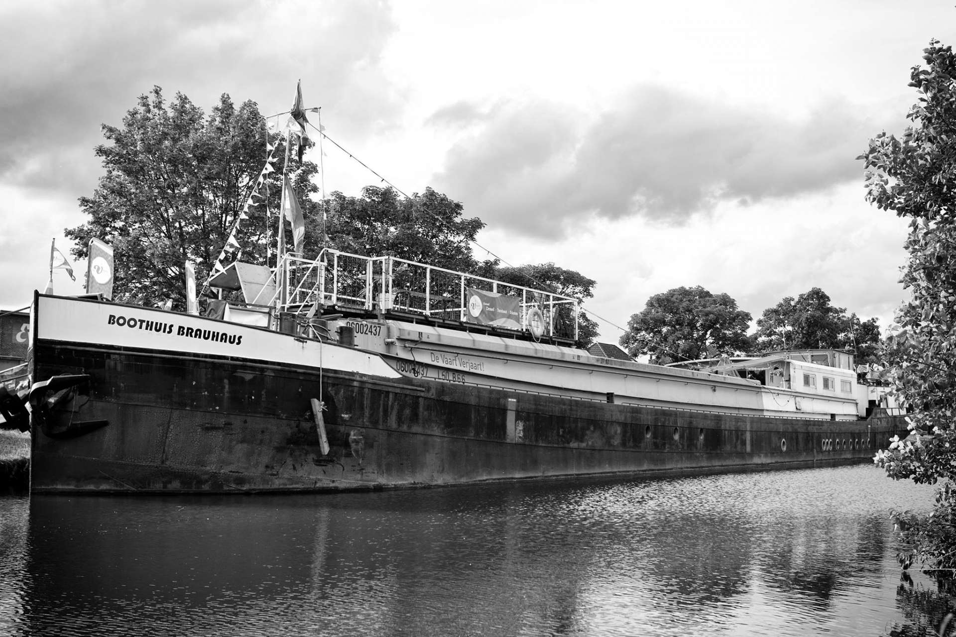 Boothuis Brauhaus, een rondtrekkend voormalig vrachtschip
