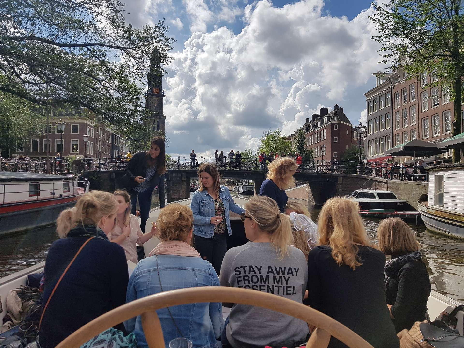 Amazing boat tour over the Amstel River